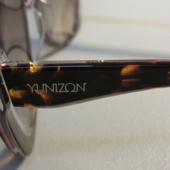 Yunizon Ladies Siano Medium Sunglasses - Speckled Tortoise W Clear Combo NEW